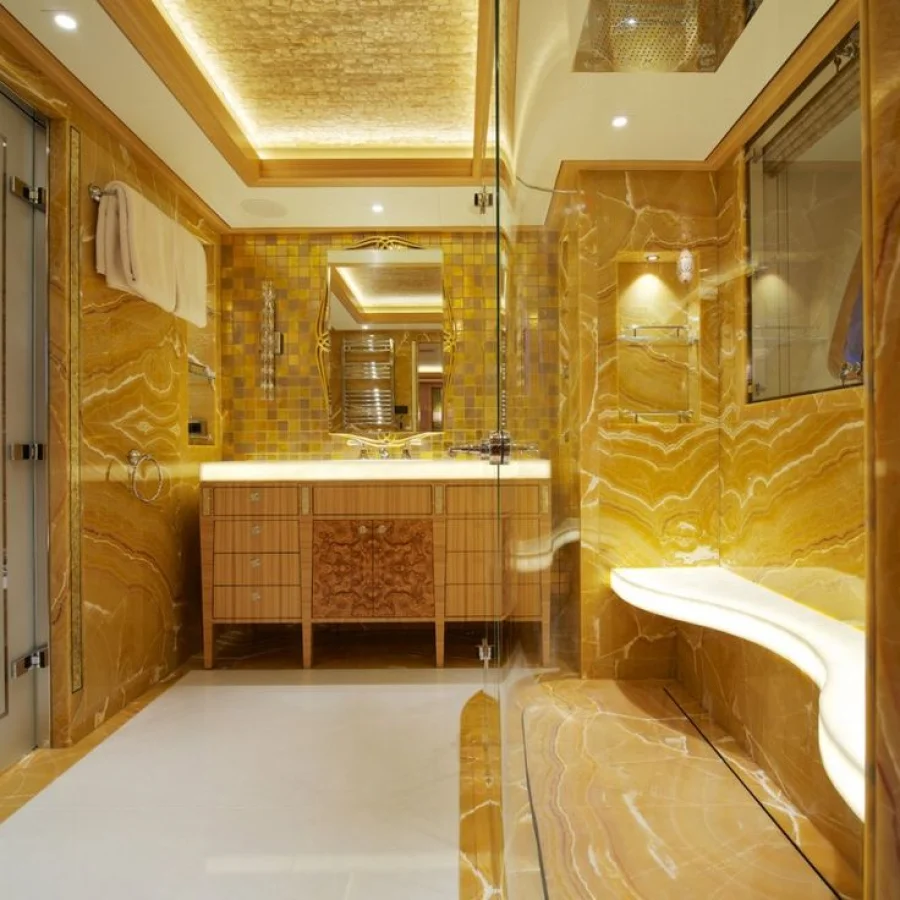 Gold Banyo Dekorasyonu: Şıklığın ve Zarafetin Adresi