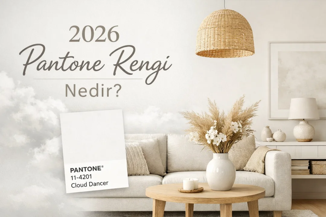 2026 Pantone Rengi Cloud Dancer Nedir? Dekorasyonda Kullanım Rehberi