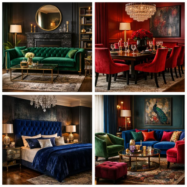 Jewel Tonlar Evde: Zümrüt Yeşili, Yakut Kırmızısı ve Safir Mavisi Kullanım Önerileri